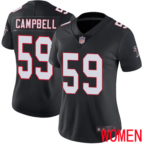 Atlanta Falcons Limited Black Women De Vondre Campbell Alternate Jersey NFL Football 59 Vapor Untouchable